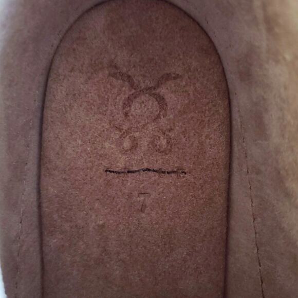 FIGUE Free People Striped Desert Moccasin sequined boho suede booties Size 7 NEW - Picture 7 of 8